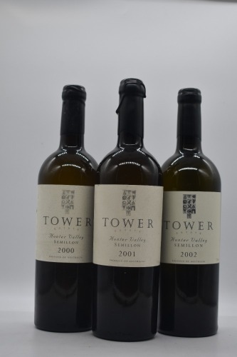 Mixed Three 802 - Tower Estate Hunter Valley Semillon Vertical 2000-2002