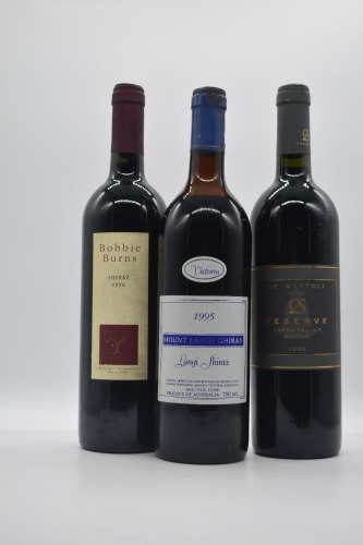 Mixed Three 810 - Victorian Shiraz from the mid 1990s