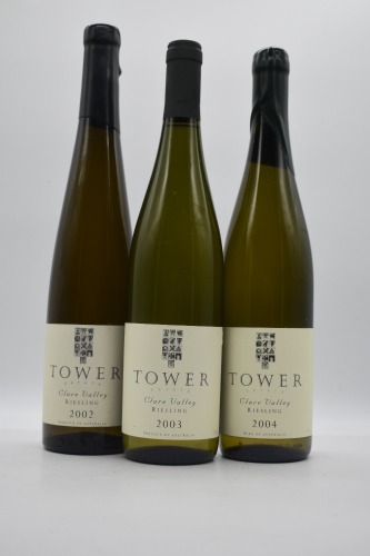 Mixed Three 815 - Tower Estate Clare Valley Riesling Vertical 2002-2004