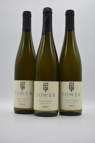 Mixed Three 816 - Tower Estate Clare Valley Riesling Vertical 2003-2005