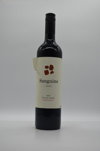 Sanguine Estate Shiraz 2009