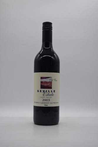 Seville Estate Reserve Cabernet Sauvignon 2003