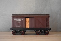 Jim Beam 100 Months Old Jersey & Western Railway Car Decanter Bourbon
