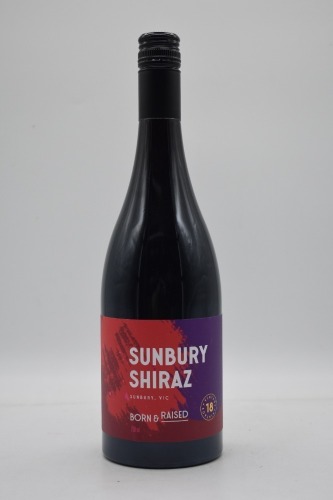 Born & Raised Wines Sunbury Shiraz 2018