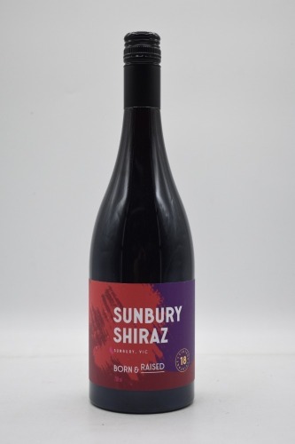Born & Raised Wines Sunbury Shiraz 2018