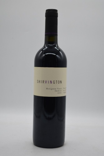 Shirvington Estate Shiraz 2002