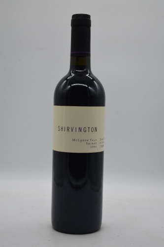 Shirvington Estate Shiraz 2002