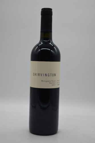 Shirvington Estate Shiraz 2002