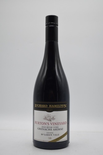 Richard Hamilton Burton's Vineyard Old Bush Vine Grenache Shiraz 2006