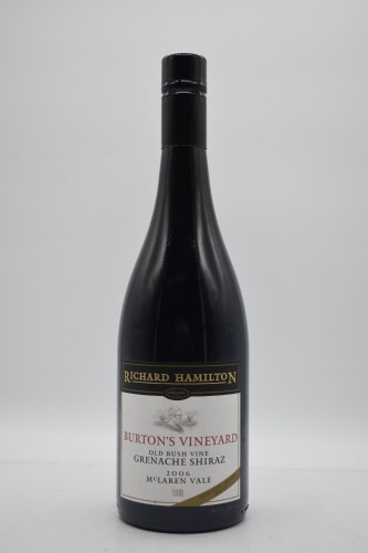 Richard Hamilton Burton's Vineyard Old Bush Vine Grenache Shiraz 2006
