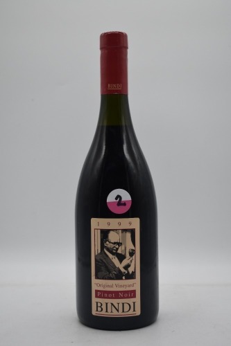 Bindi Original Vineyard (2) Pinot Noir 1999