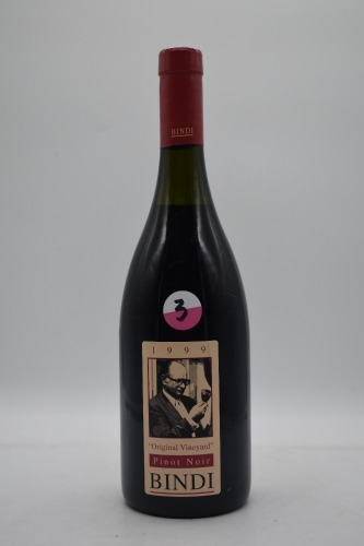 Bindi Original Vineyard (3) Pinot Noir 1999