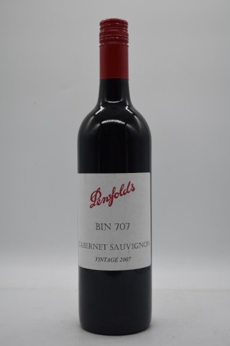 Penfolds Bin 707 (Sample Label?) Cabernet Sauvignon 2007