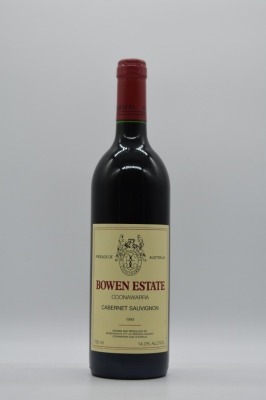 Bowen Estate Cabernet Sauvignon 1999