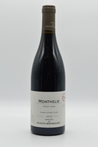 Chateau de Puligny-Montrachet Monthelie vin Nature Pinot Noir 2016