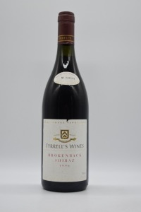 Tyrrells Brockenback Shiraz Hunter Valley 1996