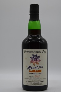 Brown Brothers Mount Isa 75 Years (1998) Commemorative Fortified Bottle No. 0145 - 0148 Victoria NV