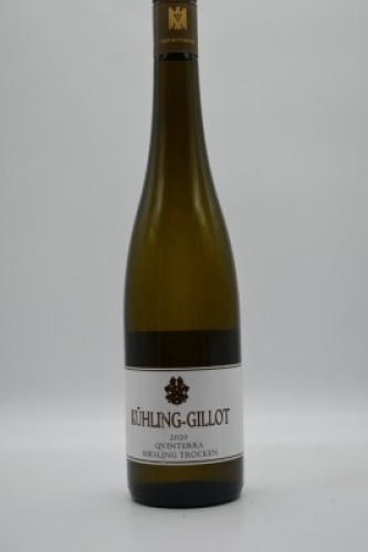 Kuhling-Gillot Qvinterra Trocken Riesling 2020