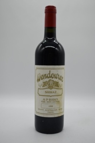 Wendouree Clare Valley Shiraz 1998