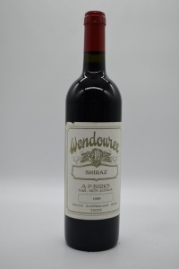 Wendouree Clare Valley Shiraz 1999