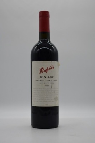 Penfolds Bin 407 South Australia Cabernet Sauvignon 2003