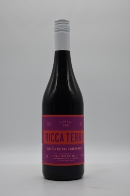 Ricca Terra Bullets Before Cannonballs Riverland Tempranillo Blend 2021