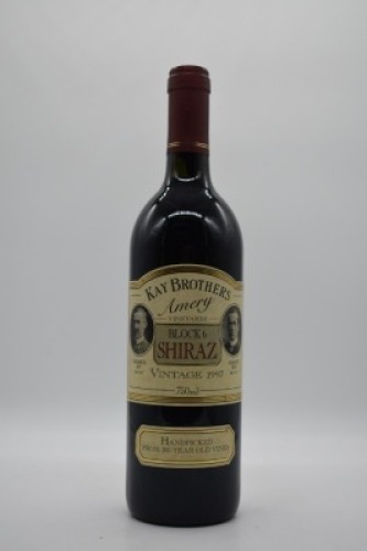 Kay Brothers Block 6 Shiraz 1997