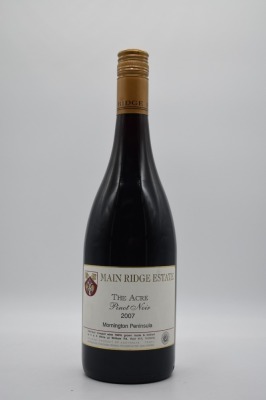 Main Ridge Estate Half Acre Pinot Noir 2007