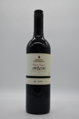 Mount Pleasant OP & OH Shiraz 2006