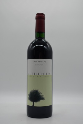 Puriri Hills Reserve 'Clevedon' Cabernet Blend 2005