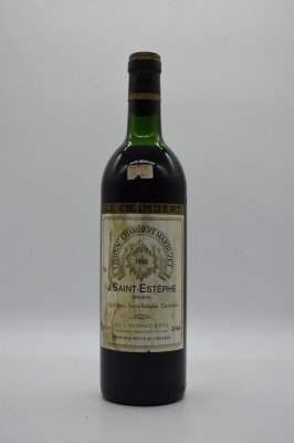 Chateau Chambert Marbuzet Cru Bourgeois 1986