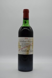 Chateau Cissac Cru Bourgeois Superieur 1978