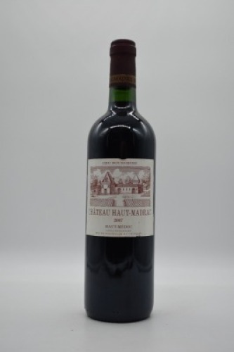 Chateau Haut Madrac cru bourgeois Cabernet Blend 2007