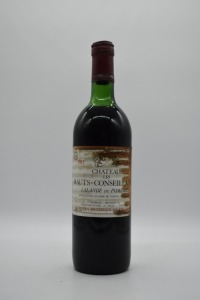 Chateau Les Hauts Conseillants Lalande-de-Pomerol 1982