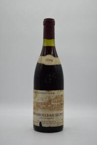 Domaine Taupenot-Merme Chambolle Musigny Pinot Noir 1984