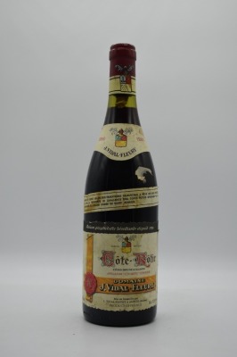 Domaine Vidal Fleury Cote Rotie Shiraz Blend 1986