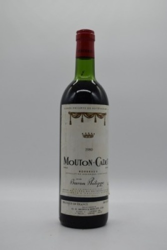 Mouton Cadet Rouge Cabernet Blend 1980