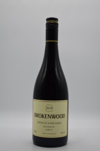 Brokenwood Indigo Vineyard Shiraz 2010