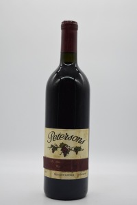 Peterson's 10th Anniversary Shiraz 1991