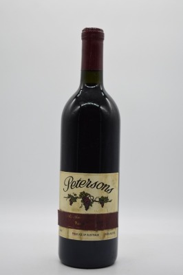 Peterson's 10th Anniversary Shiraz 1991