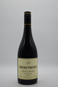 Brokenwood Verona Vineyard Shiraz 2009