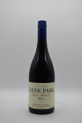 Clyde Park Block G Shiraz 2012