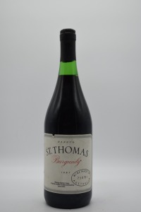 Hardy's St. Thomas Shiraz Blend 1987