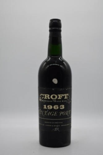 Croft Vintage Port 1963