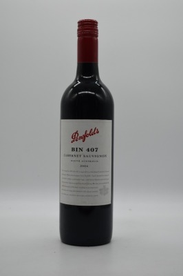 Penfolds Bin 407 Cabernet Sauvignon 2004