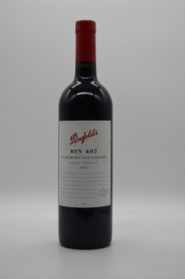 Penfolds Bin 407 Cabernet Sauvignon 2003