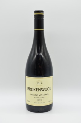 Brokenwood Verona Vineyard Shiraz 2013