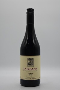 Sutton Grange Fairbank Shiraz 2019